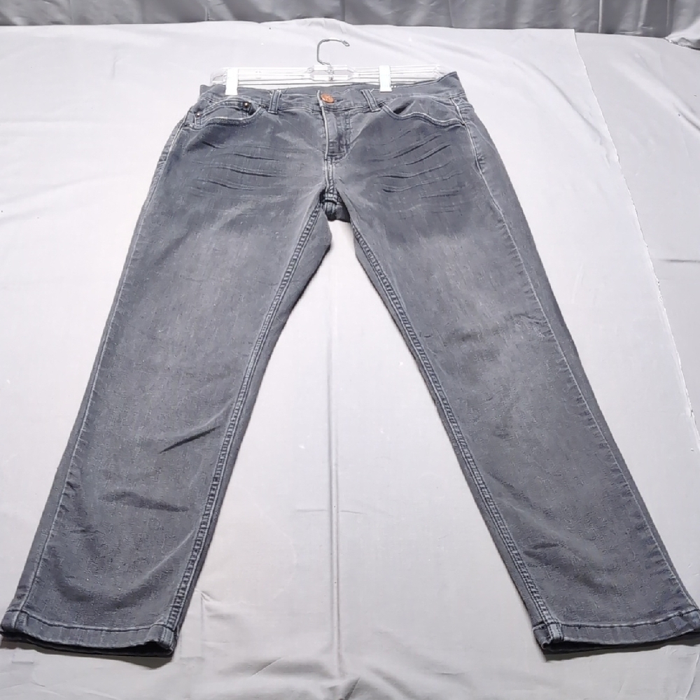 Mugsy Jeans Mags Mens 30x30 Grey Slim Straight Stretch Denim Pants FLX4NYG‎
